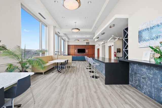 view of reception area