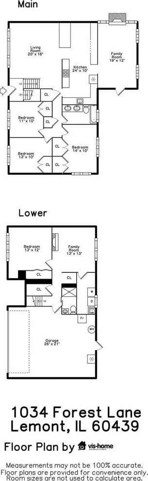floor plan / room layout
