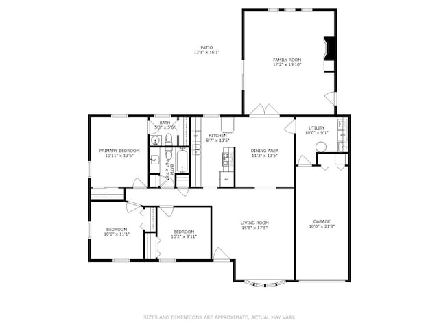 1011 Beverly Dr, Wheeling, IL 60090 - property floor plan