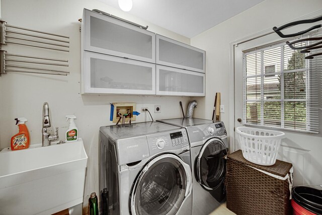 320 Brampton Ln, Arlington Heights, IL 60004 - washroom with washer and dryer and cabinet space
