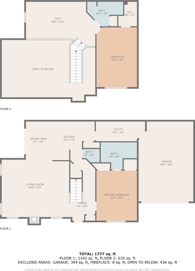 floor plan / room layout