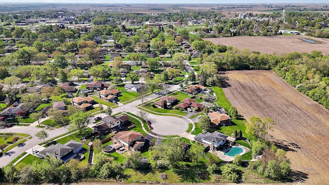1042 Catalpa Ct, Beecher, IL 60401 - aerial view of property's location with nearby suburban area