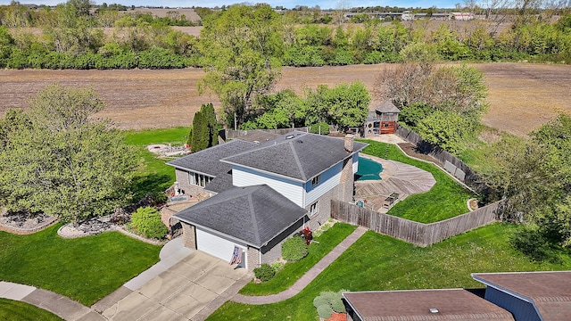 1042 Catalpa Ct, Beecher, IL 60401 - view from above of property