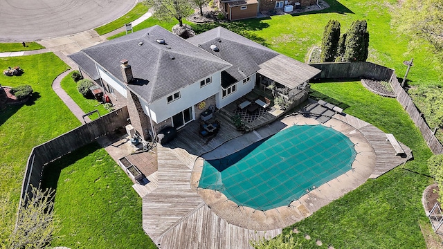 1042 Catalpa Ct, Beecher, IL 60401 - view from above of property