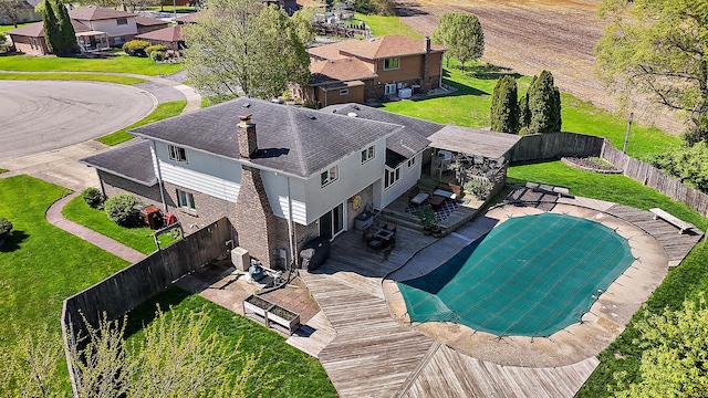 1042 Catalpa Ct, Beecher, IL 60401 - aerial view of property and surrounding area