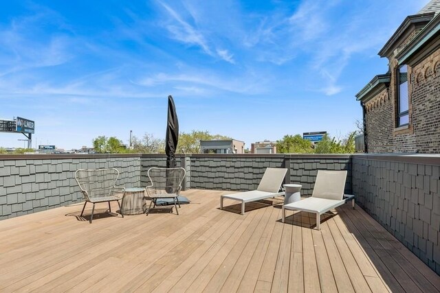 1855 N Hermitage Ave, Chicago, IL 60622 - view of deck