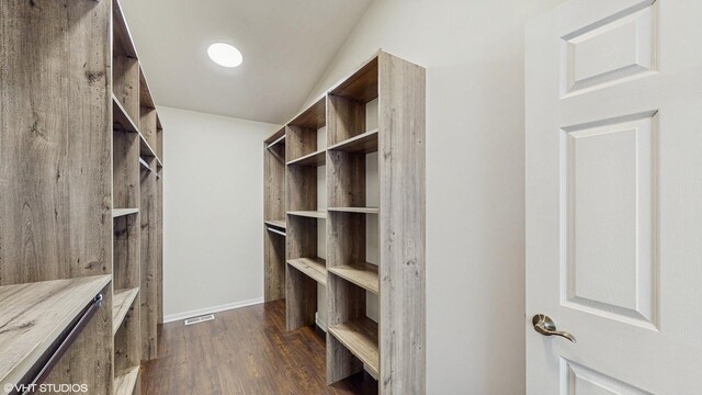 8 Georgetown Ct, Algonquin, IL 60102 - spacious closet featuring dark wood finished floors
