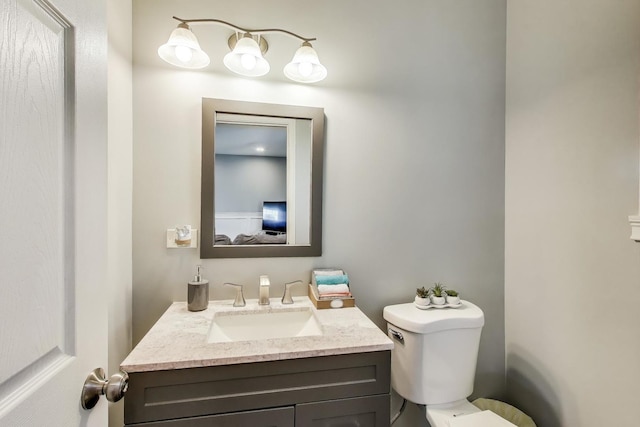 5030 W 22nd Pl, Cicero, IL 60804 - bathroom featuring vanity and toilet