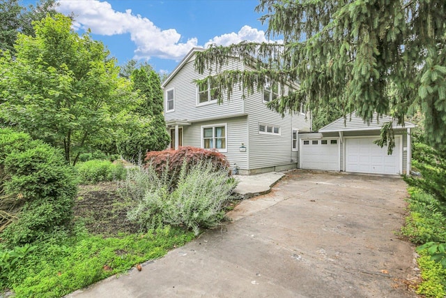2109 Grange Dr, Urbana, IL 61801 - view of front facade with concrete driveway