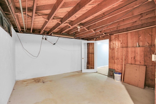 2109 Grange Dr, Urbana, IL 61801 - view of unfinished basement