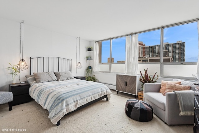 6171 N Sheridan Rd Unit 2704, Chicago, IL 60660 - bedroom with a baseboard heating unit
