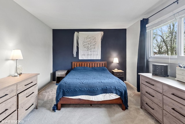 1313 S Elizabeth St, Lombard, IL 60148 - bedroom with light colored carpet and baseboards