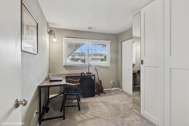 1313 S Elizabeth St, Lombard, IL 60148 - office area with light carpet and baseboards
