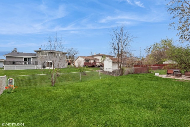 1313 S Elizabeth St, Lombard, IL 60148 - view of yard featuring a patio