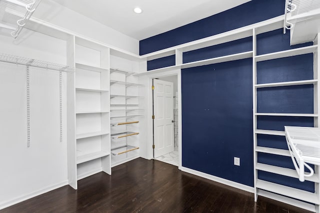 4738 S Champlain Ave, Chicago, IL 60615 - spacious closet with wood finished floors