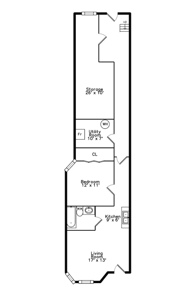 4738 S Champlain Ave, Chicago, IL 60615 - home floor plan
