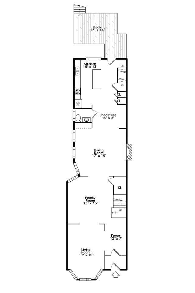 4738 S Champlain Ave, Chicago, IL 60615 - floor plan / room layout
