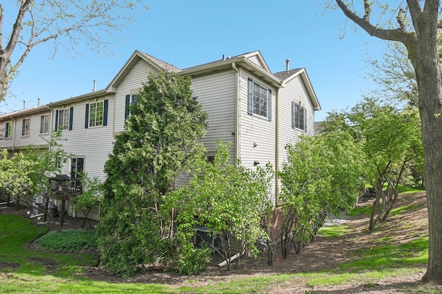 view of side of home