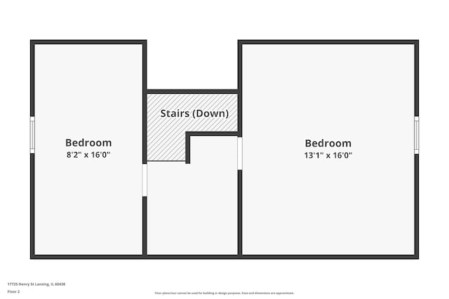 17725 Henry St, Lansing, IL 60438 - room layout