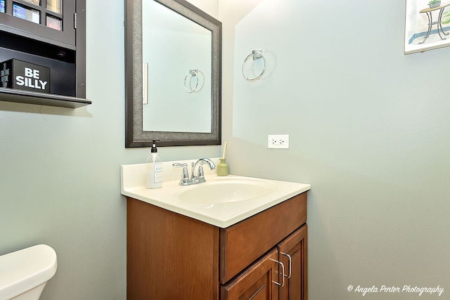 3123 Concord Ln, Wadsworth, IL 60083 - bathroom with vanity and toilet