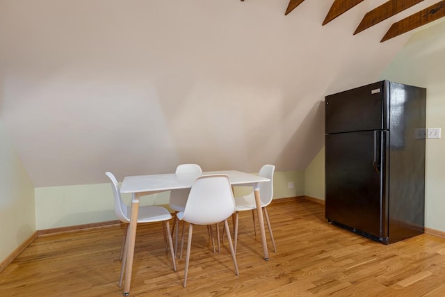 3809 N Kenmore Ave, Chicago, IL 60613 - dining space featuring light wood finished floors and baseboards
