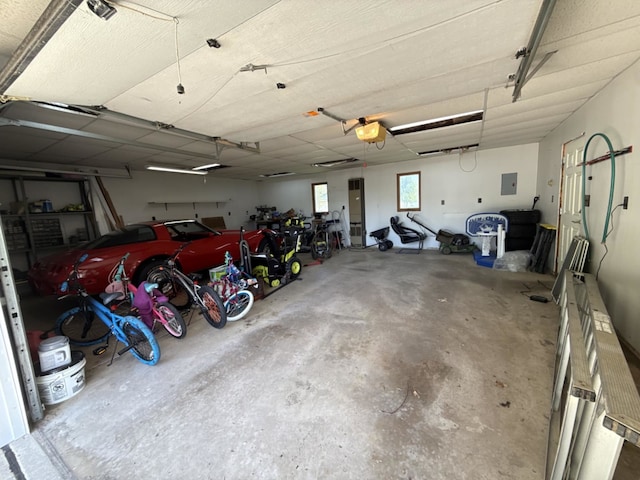 23530 W Gagne Ln, Plainfield, IL 60586 - garage featuring electric panel and a garage door opener