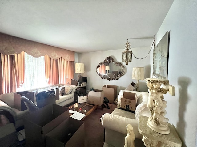 7502 W 64th St, Summit, IL 60501 - living room featuring carpet
