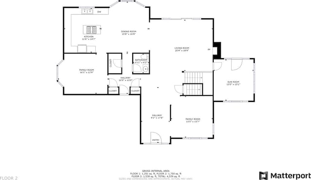 floor plan / room layout