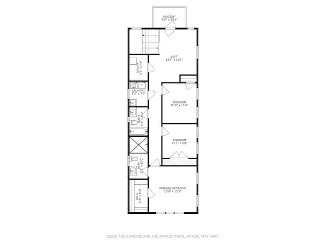 5127 S Artesian Ave, Chicago, IL 60632 - view of floor plan / room layout