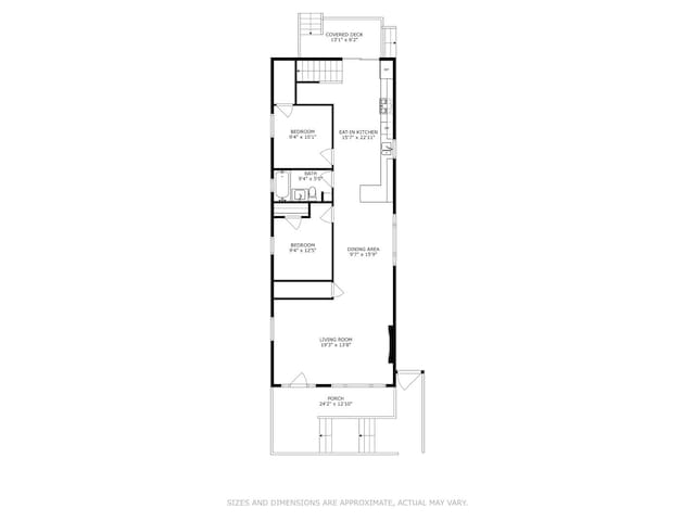 5127 S Artesian Ave, Chicago, IL 60632 - view of property floor plan