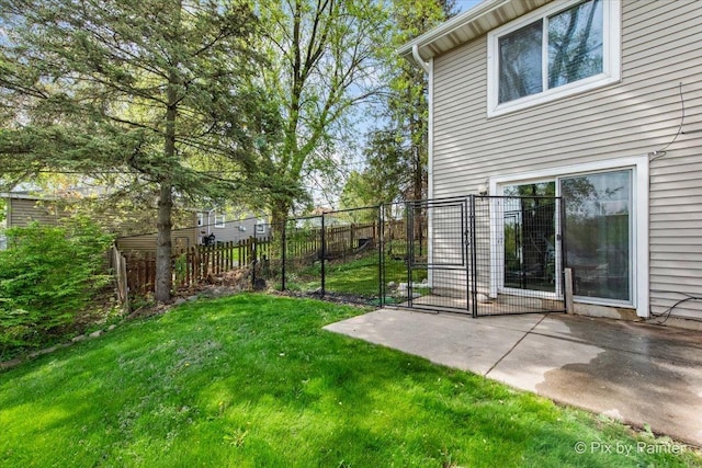 1109 Adams Ave, Wauconda, IL 60084 - view of yard featuring a patio area and a gate