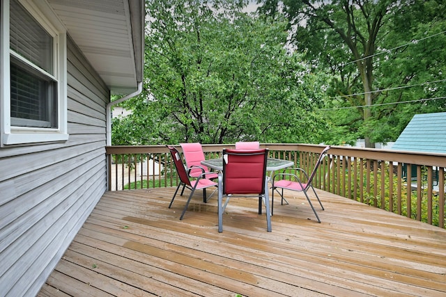 741 E Division St, Lombard, IL 60148 - deck with outdoor dining space