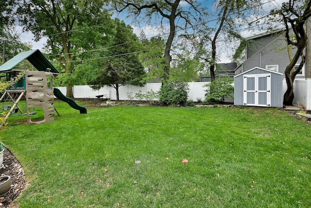 741 E Division St, Lombard, IL 60148 - view of yard with a playground