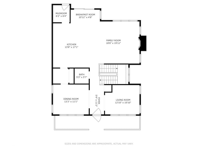 228 S Adams St, Hinsdale, IL 60521 - property floor plan