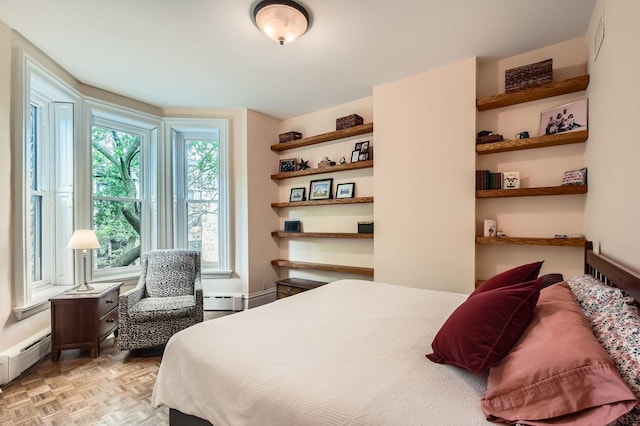 2153 N Sedgwick St, Chicago, IL 60614 - bedroom with a baseboard heating unit