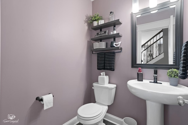 16436 S Mueller Cir, Plainfield, IL 60586 - bathroom featuring toilet and baseboards