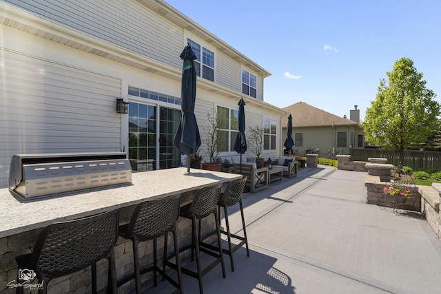 16436 S Mueller Cir, Plainfield, IL 60586 - view of patio / terrace with an outdoor living space