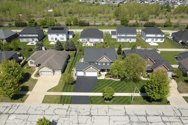 16436 S Mueller Cir, Plainfield, IL 60586 - aerial perspective of suburban area