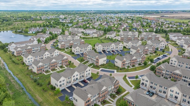 189 Lakeshore Dr, Oswego, IL 60543 - aerial perspective of suburban area featuring a large body of water