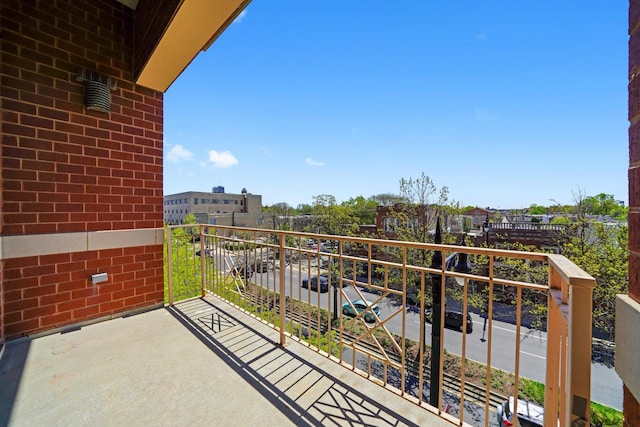 3300 W Irving Park Rd Unit F4, Chicago, IL 60618 - view of balcony