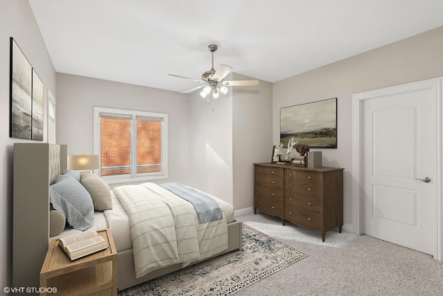 20662 Francisca Way, Frankfort, IL 60423 - bedroom featuring carpet floors, a ceiling fan, and baseboards