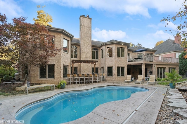 20662 Francisca Way, Frankfort, IL 60423 - outdoor pool with a patio