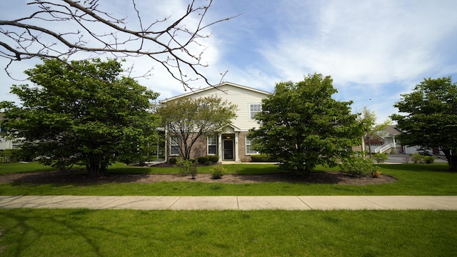 2620 Christie Dr, Algonquin, IL 60102 - view of property hidden behind natural elements featuring a front yard