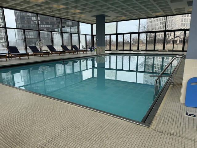 view of indoor pool