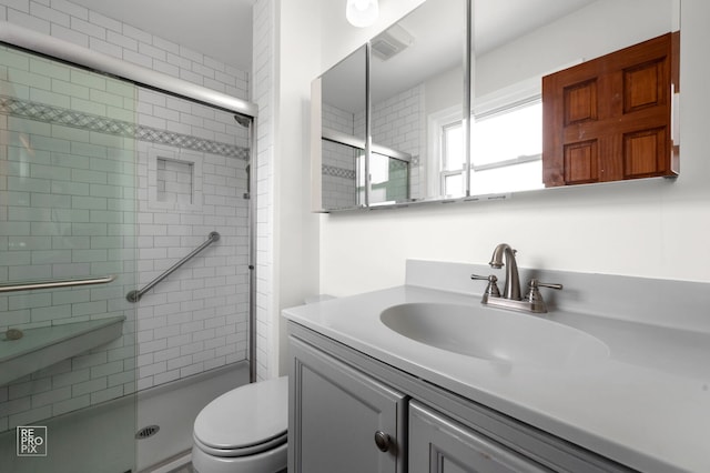 902 E Plate Dr, Palatine, IL 60074 - full bath featuring vanity and a shower stall
