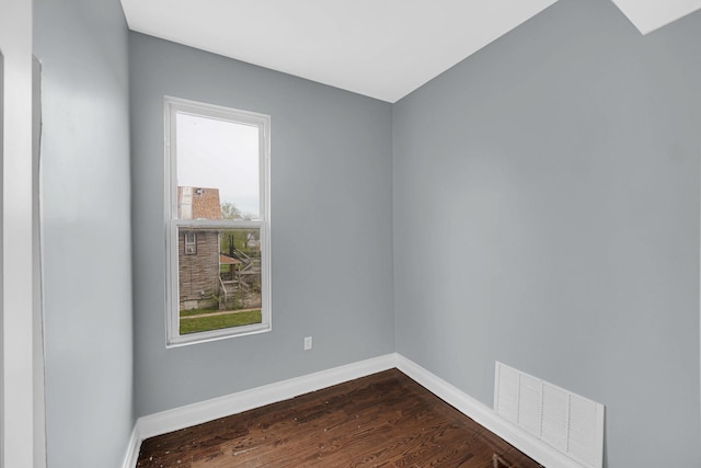 7223 S Union Ave, Chicago, IL 60621 - empty room with dark wood-style flooring and baseboards