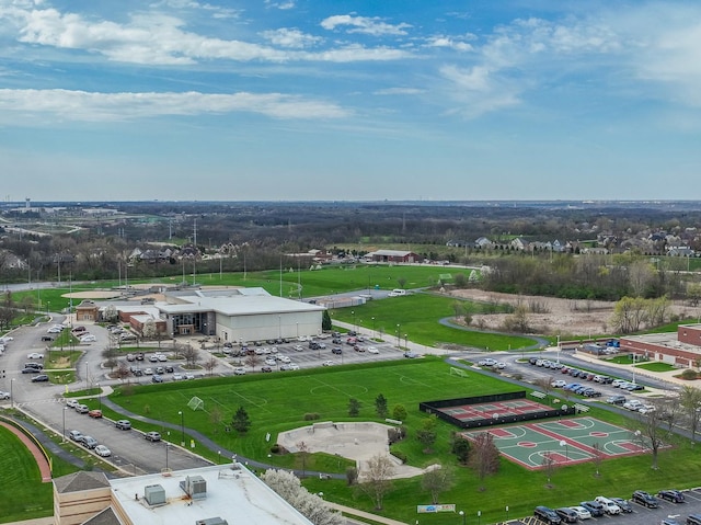 drone / aerial view