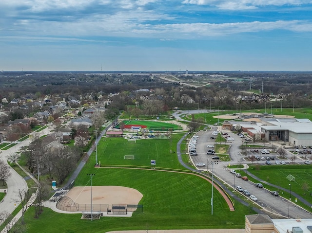 drone / aerial view