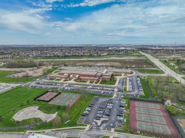 drone / aerial view