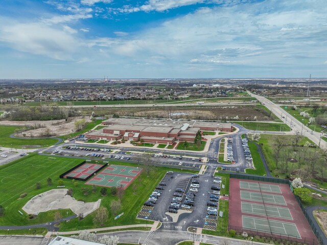 1224 Prairie Ln, Lemont, IL 60439 - drone / aerial view